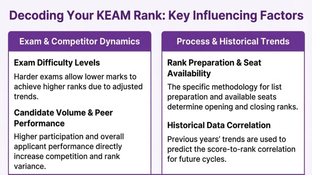 keam marks vs rank