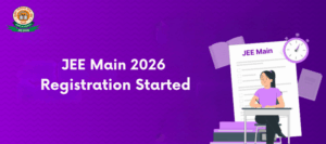 JEE Main 2026 Registration Started