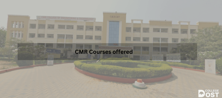 Courses offered by CMR