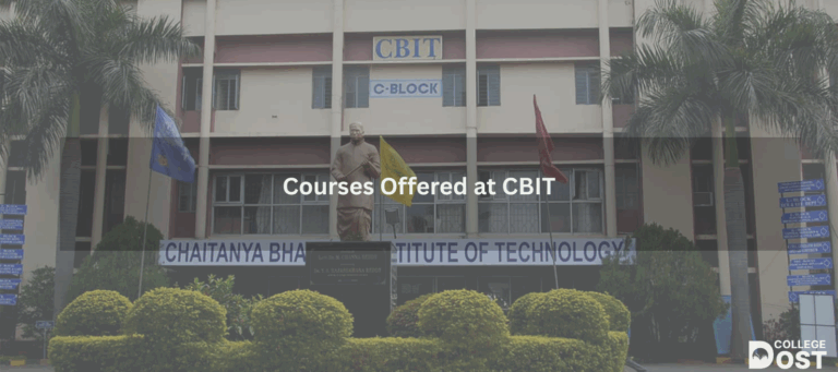 Courses Offered at CBIT