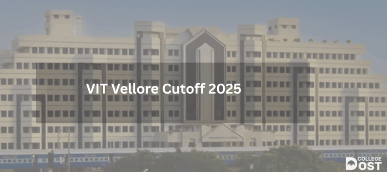 VIT Vellore Cutoff 2025