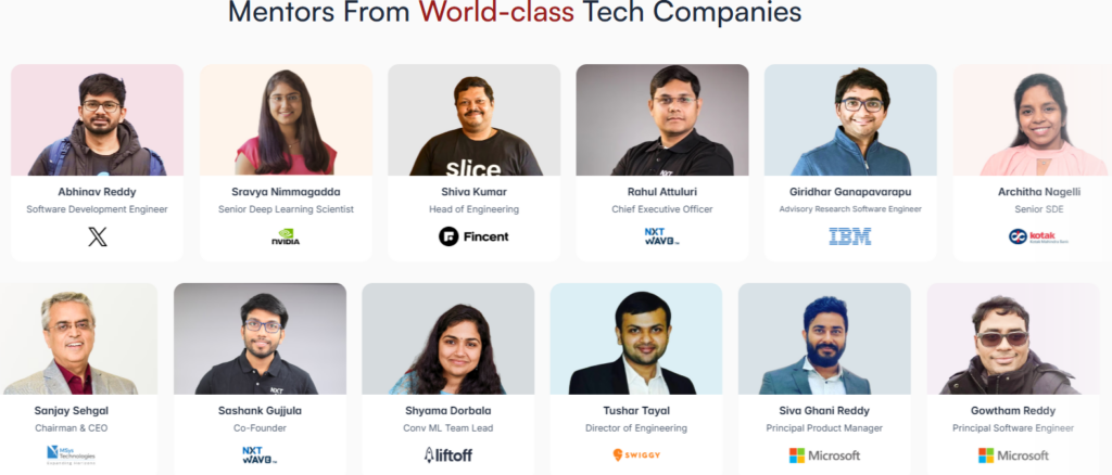 NIAT Mentors and Trainers