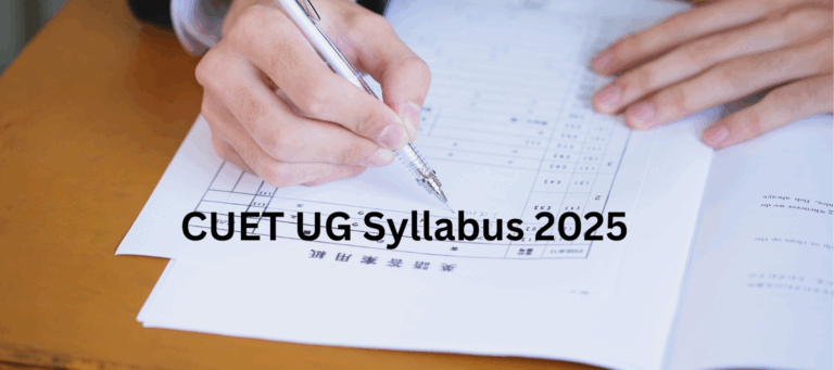 CUET UG Syllabus 2025