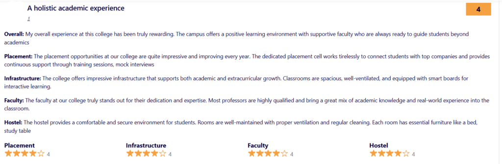 NIAT Upskilling Program at Collaborating University in Bangalore