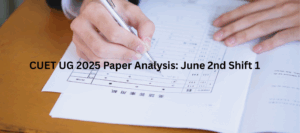 CUET UG 2025 Paper Analysis June 2nd Shift 1
