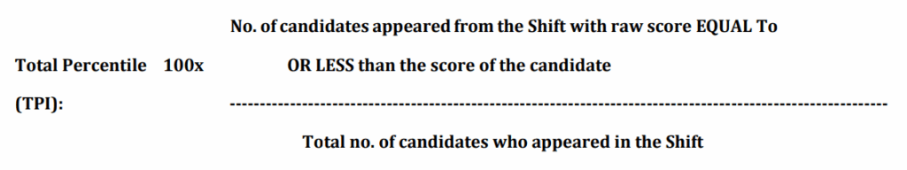 JEE Main Marks Vs Percentile 2026 Formula