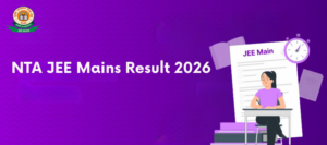 NTA JEE Mains Result 2026