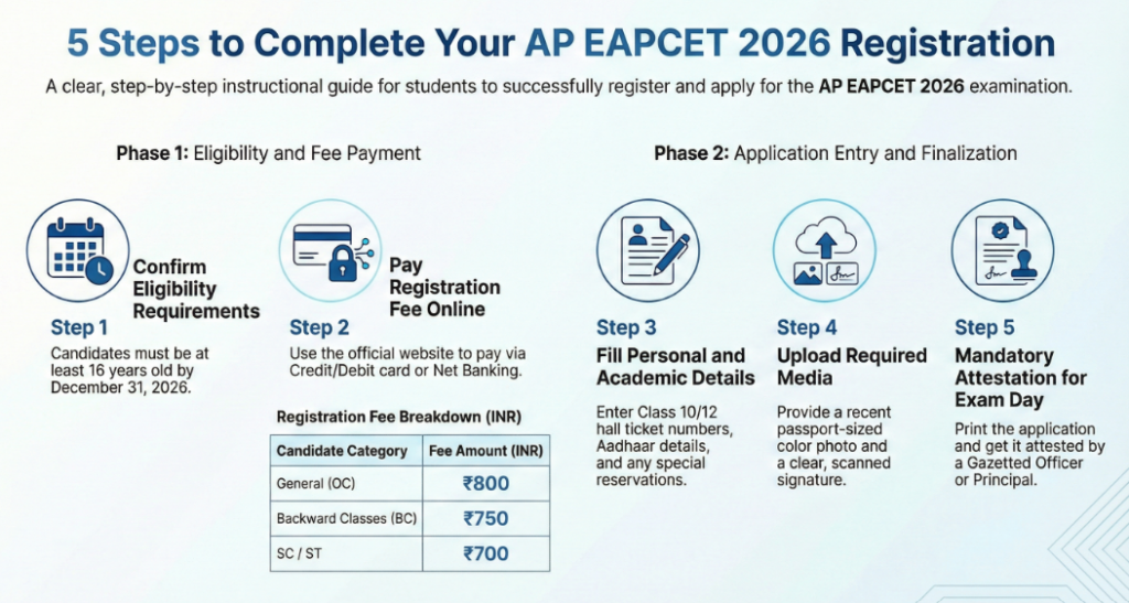 AP EAMCET Registration