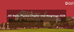JEE Mains Physics Chapter wise Weightage