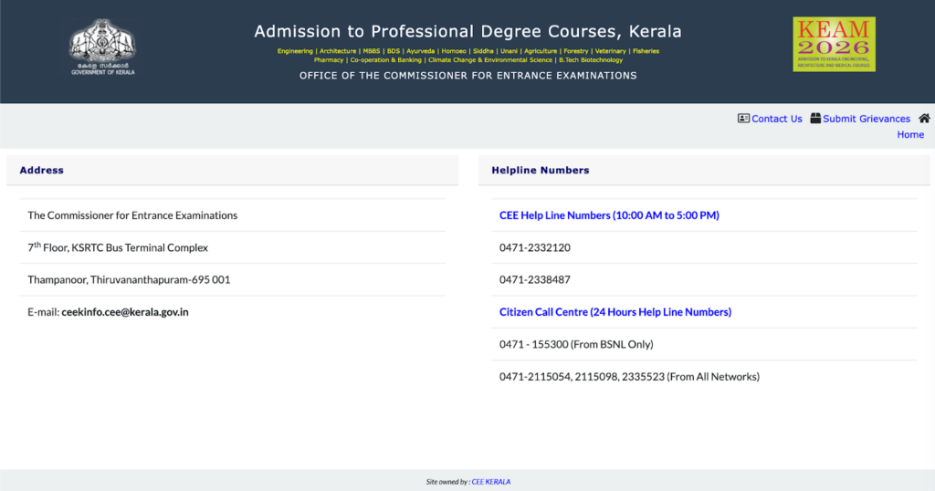 Keam candidate portal