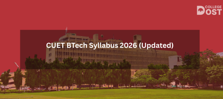 CUET BTech syllabus