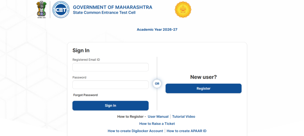 MHT CET 2026 City Intimation Slip